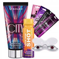 Soleo City 150ml Bronzer Z Przyspieszaczem Opalania + Gratisy