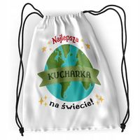 Plecak Sportowy Szkolny Dla Kucharki Worek Torba Z Nadrukiem Ze Zdjęciem