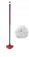 Mop obrotowy Vileda oryginalny kompletny kij wraz z trójkątem I wkładem EWC