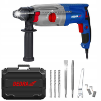 DEDRA MŁOTOWIERTARKA SDS+ 1050W 0-980R/MIN WALIZKA
