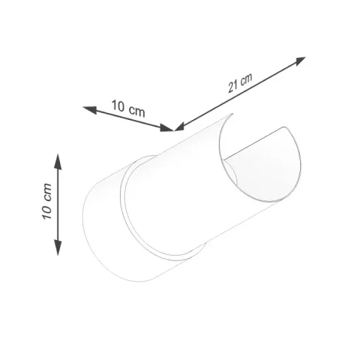 Kinkiet FLASH biały na Arena.pl