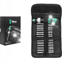 Wera wkrętaki PH, PZ, Torx, Imbus, grzechotka, 17 el. 05051040001
