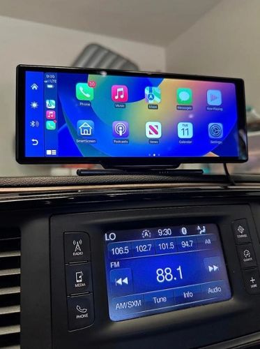 RADIO SAMOCHODOWE ANDROID APPLE CARPLAY STACJA +2 KAMERY MONITOR na Arena.pl