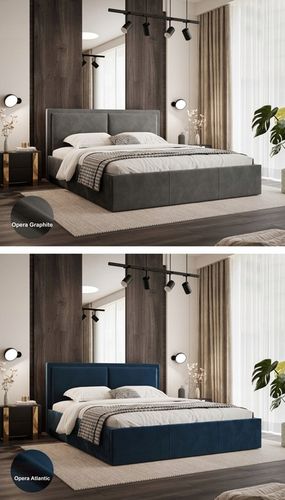 ŁOŻKO SOAVE II Z PODNOSZONYM STELAŻEM I POJEMNIKIEM NA POŚCIEL 140x200 na Arena.pl