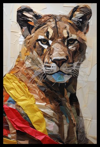 Plakat 30x45cm Papierowy Tygrys na Arena.pl