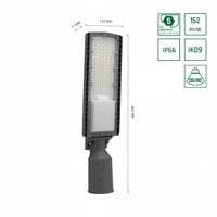 Oprawa uliczna STREETOS 100W neutralna IP66 SZARY