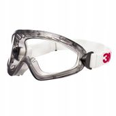 Okulary ochronne robocze GOGLE przeciwodpryskowe 3M anty-mgłowe EN166
