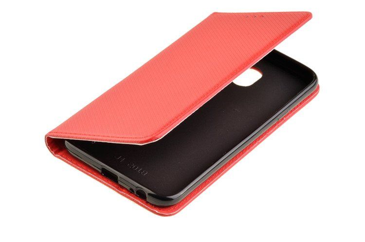 Etui Smart W1 do SAMSUNG GALAXY J4 2018 J400 czerwony zdjęcie 1