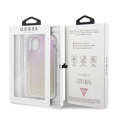 Etui do iPhone 11 Pro Max Guess Glitter Gradient Case Cover Plecki na Arena.pl