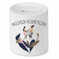 Skarbonka Kosmetyczki Najlepsza Kosmetyczka Z Nadrukiem Ze Zdjęciem