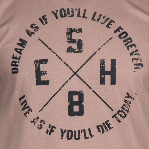 T-shirt JAMES BEŻOWY M na Arena.pl