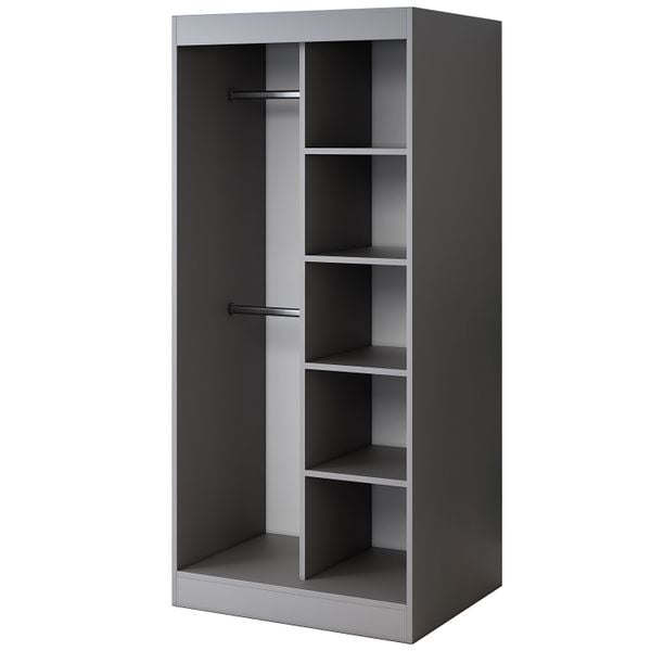 Korpus szafy 90 Regał ANTRACYT - RÓŻNE UKŁADY zdjęcie 1