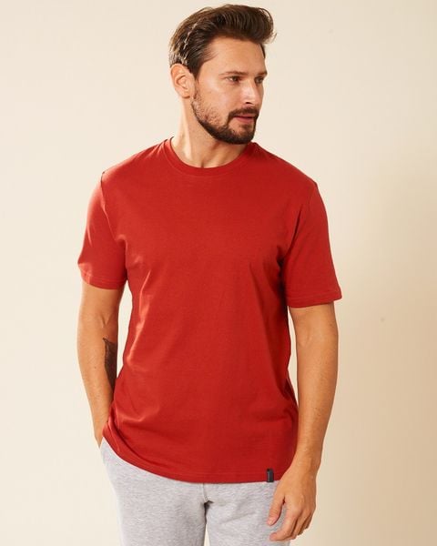 Koszulka męska ceglasta Aleksander Rozmiar - L zdjęcie 1