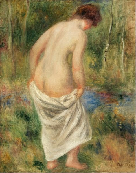After the Bath, Pierre-Auguste Renoir - plakat 21x29,7 cm zdjęcie 1