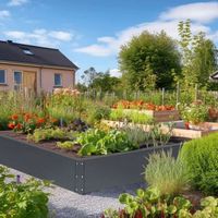 Skrzynia ogrodowa na warzywa 80x180