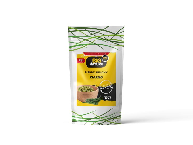 Pieprz zielony ziarno 100g zdjęcie 1