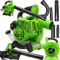 DMUCHAWA SPALINOWA z ODKURZACZEM DO LIŚCI WOREK 2w1 ODKURZACZ z DMUCHAWĄ