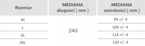 Rękawice nitrylowe Mercator gogrip orange L 50 szt na Arena.pl