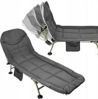 Leżak Łóżko Turystyczne Kempingowe Polowe Składane ENERO 190x64cm HOLIDAY