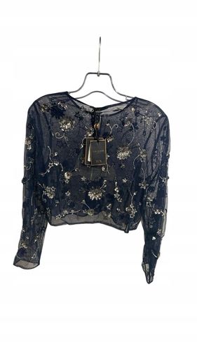 TED BAKER CROPPED JACKET NAVY 36 na Arena.pl