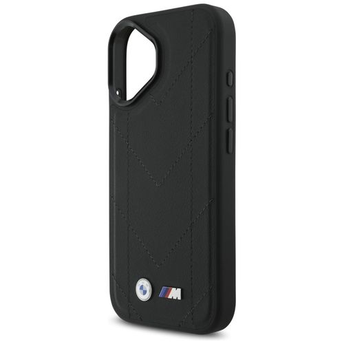 Etui BMW M Quilted Logo MagSafe do iPhone 17 czarny na Arena.pl