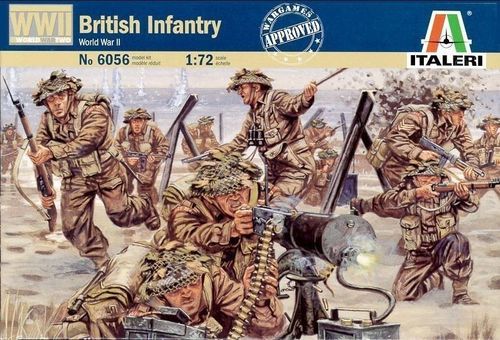 Italeri British Infantry na Arena.pl