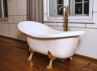 Wanna Retro Wolnostojąca Na Lwich Łapach - 170 cm Jakość Premium