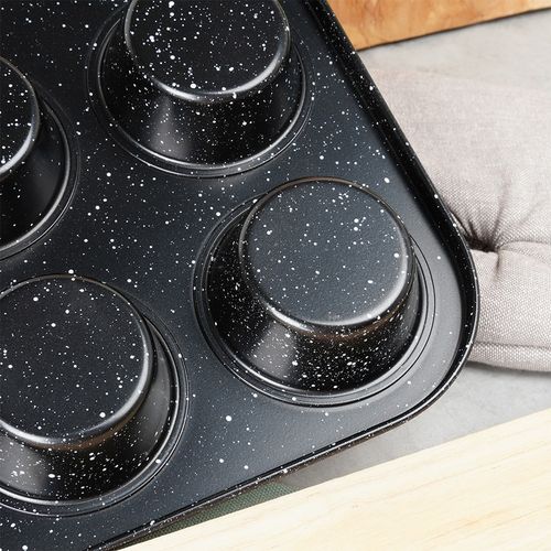 Forma Granitowa Foremka Blacha do Pieczenia Muffinek Babeczek na Muffinki na Arena.pl