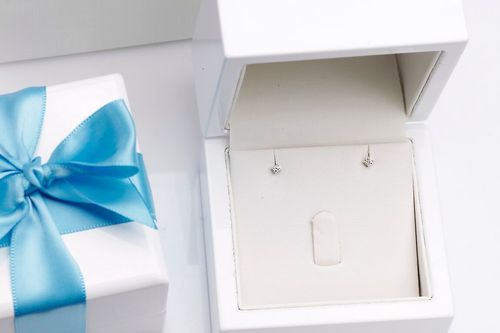 Złote kolczyki KBD0632 - Diament na Arena.pl