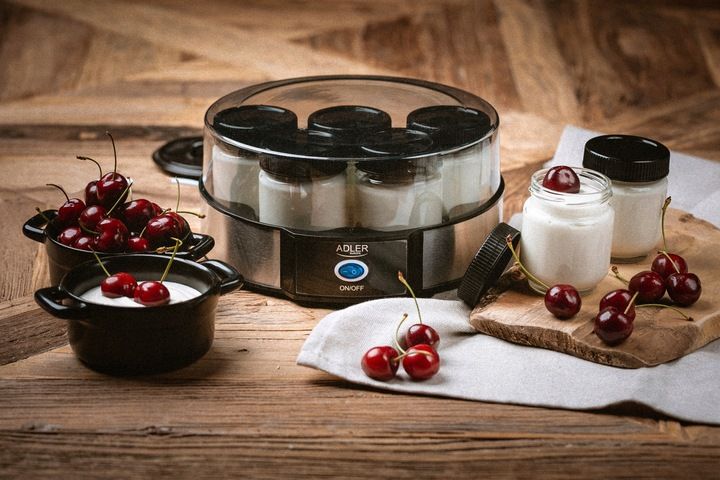 JOGURTOWNICA DOMOWY JOGURT 1,4L 7 SŁOICZKÓW 200ML zdjęcie 10