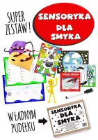 Sensoryka dla smyka- wspaniały zestaw do zabawy i nauki