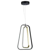Aluminiowa lampa wisząca 36W 2700K ciepła Aigostar do przytulnego wnętrza
