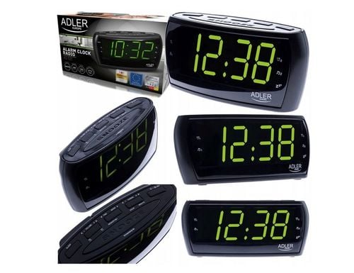 Radio sieciowe Radiobudzik Budzik Zegar AM, FM Adler AD1121 na Arena.pl