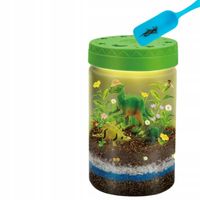ZABAWKA EDUKACYJNA DINOZAUR OGRÓD TERRARIUM PROJEKTOR LAMPKA NOCNA ROŚLINY