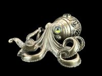 Szkatułka Ośmiornica seria Steampunk Veronese WU76585A1