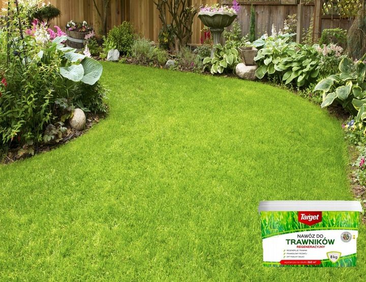 NAWÓZ WIOSENNY DO TRAWNIKÓW REGENERUJE TARGET 8 KG zdjęcie 4