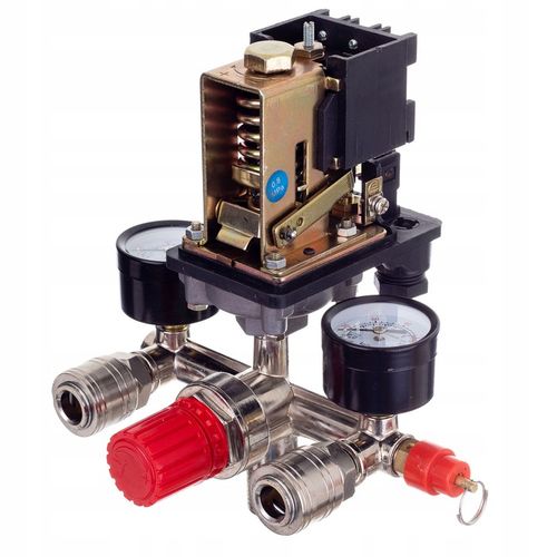 WYŁĄCZNIK CIŚNIENIOWY 1/2 CAL DO KOMPRESORA 3 FAZY 400V PRESOSTAT na Arena.pl