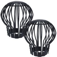 2x Filtr do Rynny Rynien Koszyczek Sitko Czyszczak Zbierak na Liście Śmieci