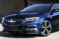 Vauxhall Insignia - Chromowane Listwy Grill Atrapy Zderzaka Tuning