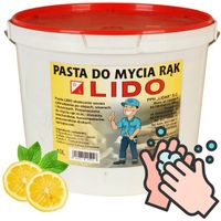 PASTA DO MYCIA RĄK BHP DLA MECHANIKÓW PIASKOWA MOCNA 10L LIDO