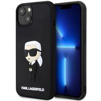 Etui Karl Lagerfeld do iPhone 15 Plus, iPhone 14 Plus, Czarny