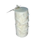 Świeca Dekoracyjna Lilia Biała Sojowa Naturalna Ozdobna Prezent Duża