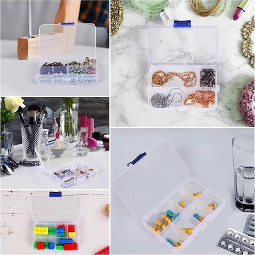 Pudełko Organizer 8 przegródek 10,5x6,5cm 10szt na Arena.pl