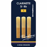 Stroik klarnet Bb 1 Vandoren Classic Blue CR101 3 szt. ZESTAW