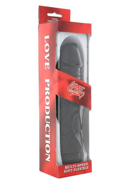 Pleasures Vibrator 22 Cm Black zdjęcie 2