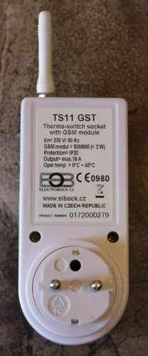GNIAZDO - TERMOSTAT GSM ELEKTROBOCK TS11 GST STEROWANY SMS I APLIKACJAMI na Arena.pl
