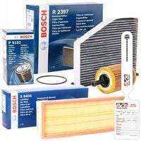 BOSCH ZESTAW FILTRÓW VW PASSAT B6 AUDI A3 SEAT LEON TOLEDO 1.9 2.0 TDI