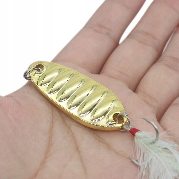 BŁYSTKA Blacha SZCZUPAK OKOŃ SANDACZ 7,5g 3,4cm zdjęcie 13