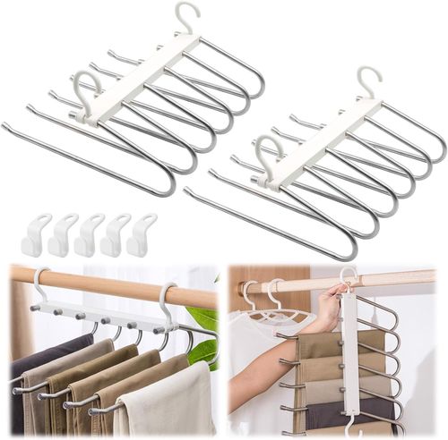 Wieszak na Spodnie Spódnice Organizer do Szafy x2 na Arena.pl