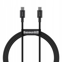 2 x Kabel 1m Baseus Superior USB-C - USB-C Fast Charging 100W 100cm